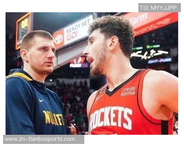 申京赛后与约基奇亲密互动展现友谊与尊重的瞬间